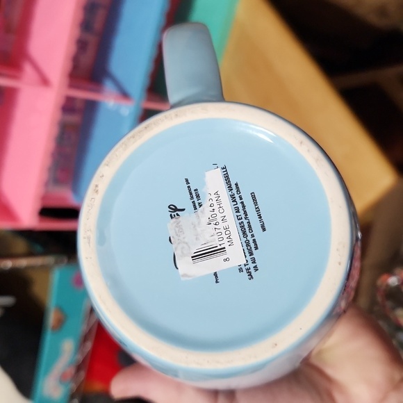 Disney Coffee Mug Stitch Let’s Get Weird Large Stitch 25 ounces Ceramic Cup NEW - Picture 6 of 7